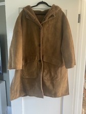 Closed Reversible Leather Fur Teddy Coat