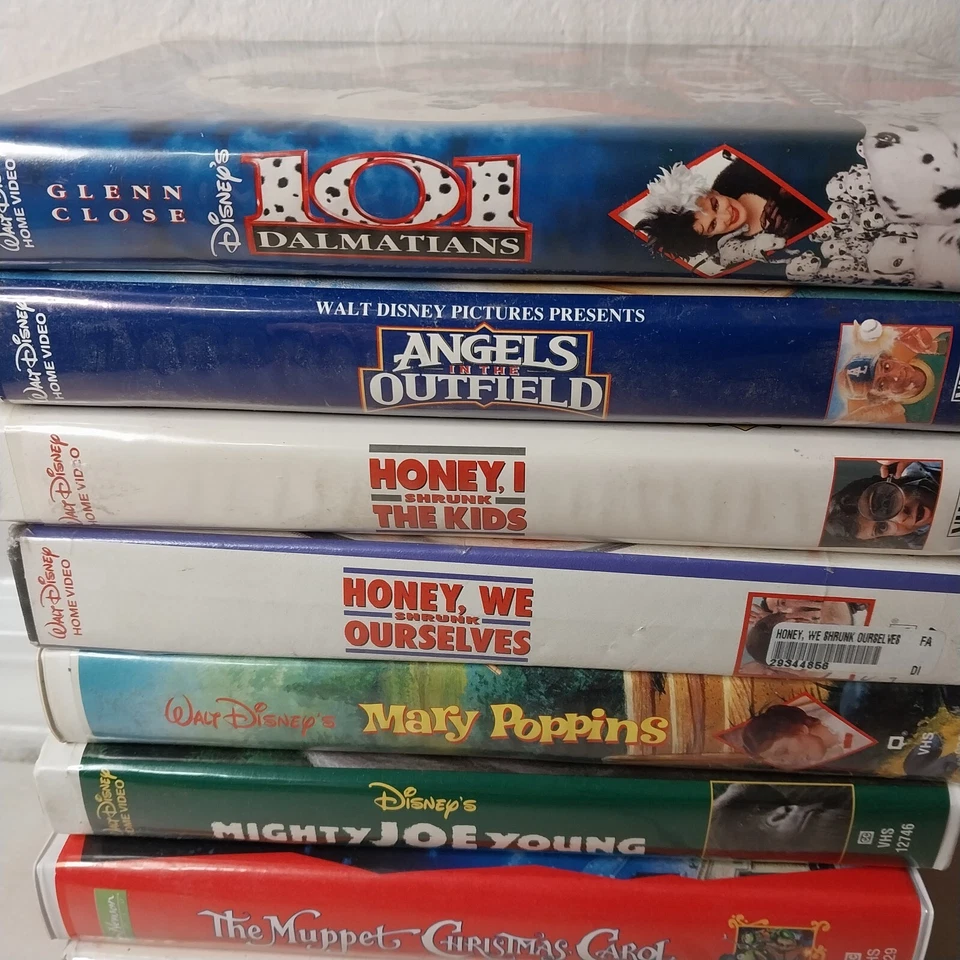 Lot of Disney VHS Tapes - Various Titles - Live Action - Vintage Foto 2 de 4