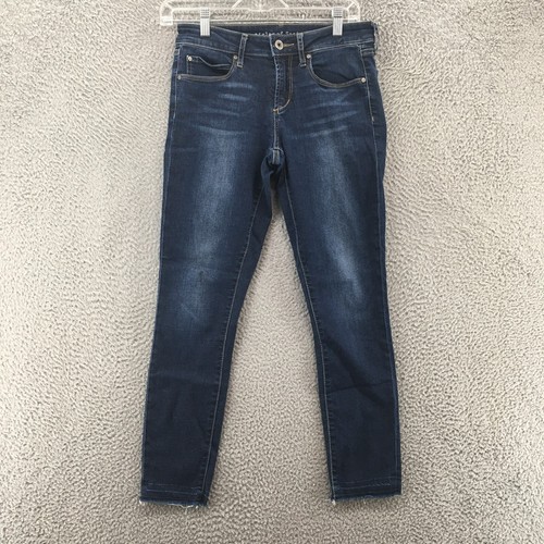 Articles of Society Skinny Jeans Womens 26 Blue Denim Mid Rise Zip Fly 5-Pockets