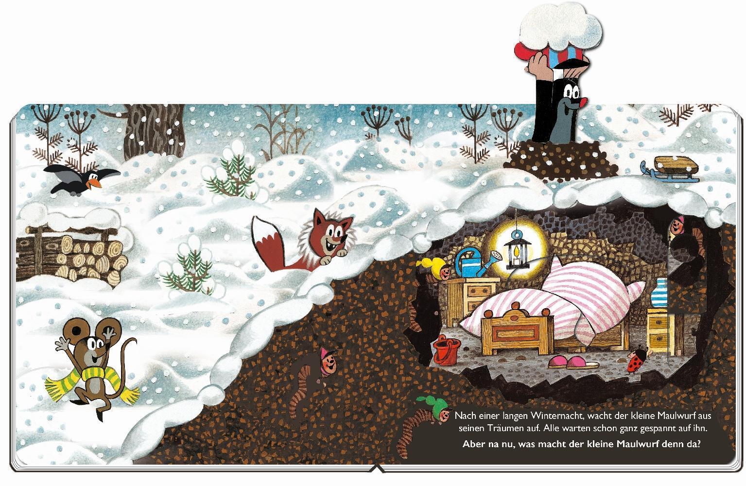 Thumbnail - Der Kleine Maulwurf - Winterspielbuch Ab 18 Monaten | Deutsch | Buch |