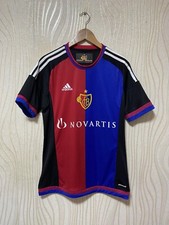 BASEL 2016 2017 HOME FOOTBALL SHIRT SOCCER JERSEY ADIDAS S88647 sz M MEN