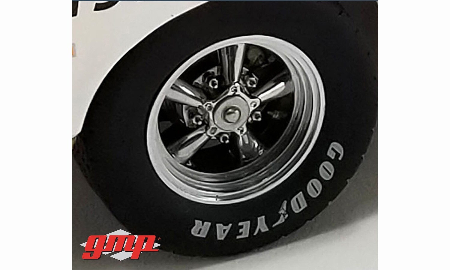 5SPOKE MUSCLE CAR WHEEL TIRE PACK RUBBER WHEELS CHROME GOODYEAR 118 GMP ACME eBay