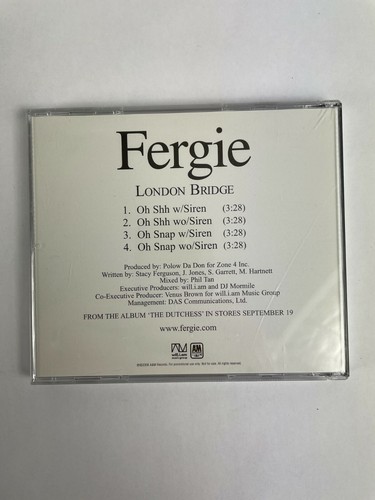 Fergie London Bridge Oh Shh w/Siren Oh Snap Wo/Siren Q11 - Picture 2 of 2