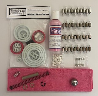 1983 Williams Time Fantasy Pinball Machine Maintenance Tune Up Kit