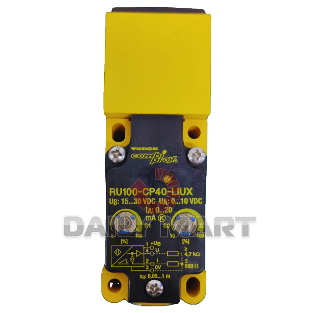 New In Box TURCK RU100-CP40-LIUX Ultrasonic Sensor