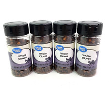 Great Value Whole Cloves Spice 1.3 oz Lot of 4