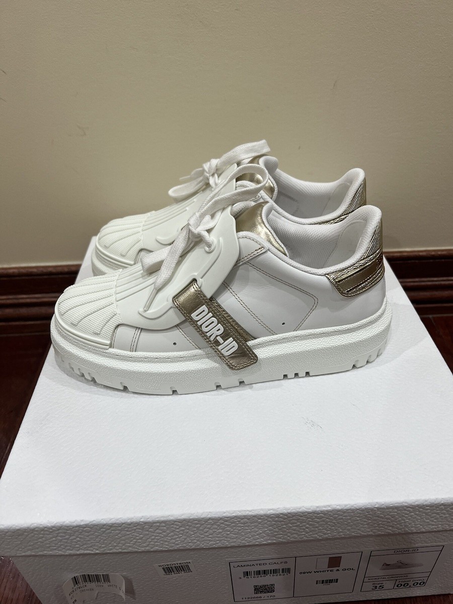 Never Worn Christian Dior Women's Sneakers White Dior-ID Never Worn Christian Dior Women's Sneakers White Dior-ID