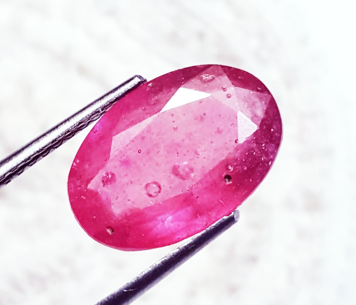 100% Natural Red Ruby Certified Loose Gemstone 6.85 Ct With