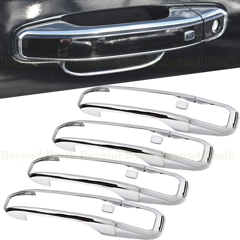 HDC Autosports Chrome Door Handle Cover Kit For Chevy Silverado 2500HD 3500HD 2015-2020 - View #3