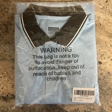 Murray Sporting Goods Light Blue Short Sleeve Baseball and XXL