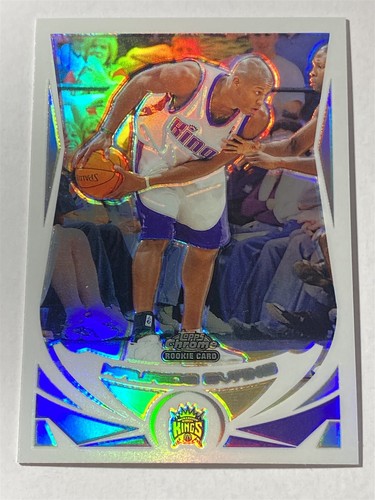 Maurice Evans Kings 2004-05 Topps Chrome #203 Refractor RC (H5)