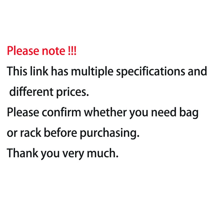 Portaequipajes delantero de aluminio de liberación rápida con bolsa ROCKBROS para bicicleta Foto 2 de 4