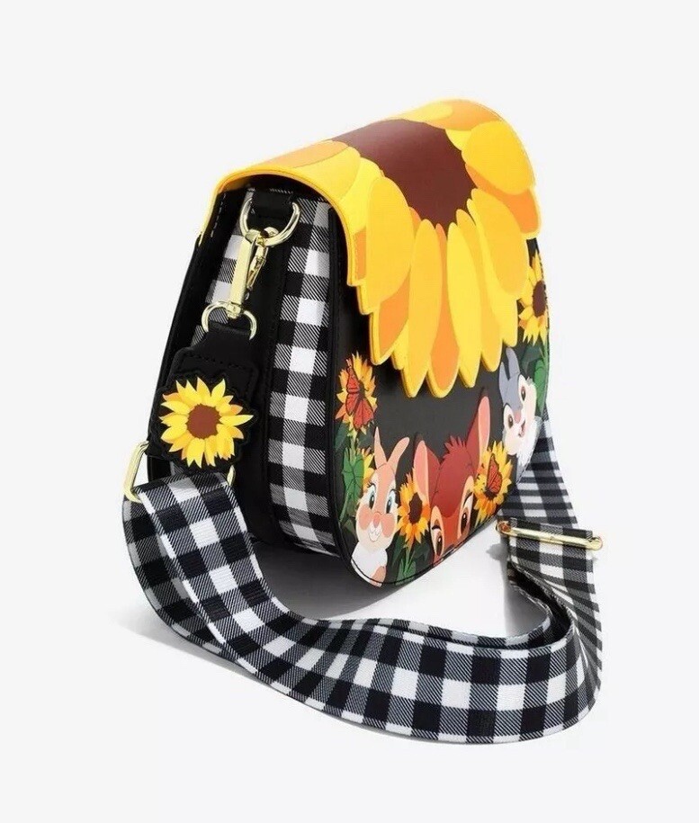 Bambi Disney Loungefly Set- Sunflower Friends Crossbody Bag
