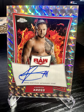 KARRION KROSS 2025 TOPPS CHROME WWE RED BRAND GEOMETRIC AUTO