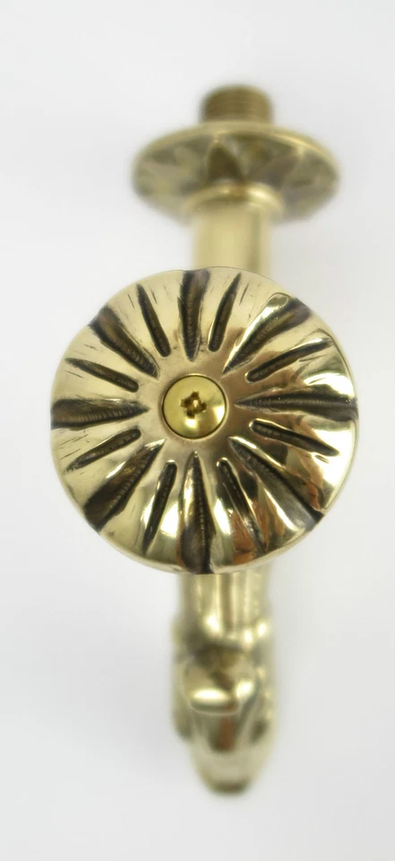 Robinet Messsing Dragon Bouton Jugendstil Jardin Gargouille Sphérique Extérieur - Photo 3/4