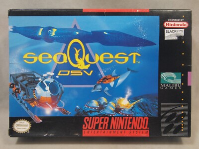 Sea Quest DSV (Super Nintendo | SNES) Authentic BOX ONLY | eBay Sea Quest DSV (Super Nintendo | SNES) Authentic BOX ONLY | eBay