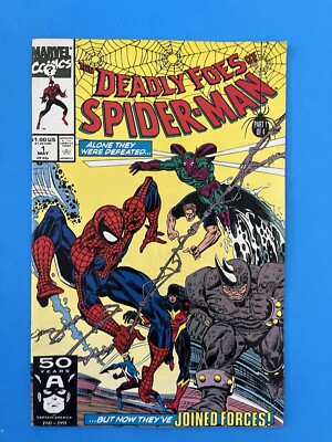 Deadly Foes of Spider-Man #1 (Marvel Comics May 1991)