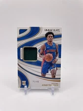 Ausar Thompson 2023-24 Panini Immaculate Sneaker Swatches RC 31/49 #SS-AUT