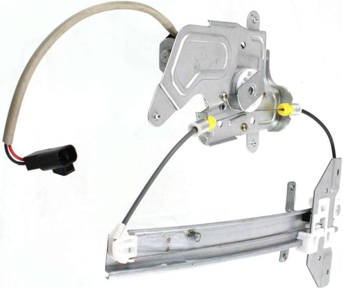 Regulador elevador de ventana eléctrica con montaje de motor lado del conductor trasero izquierdo para 1999 2 - Imagen 3 de 7
