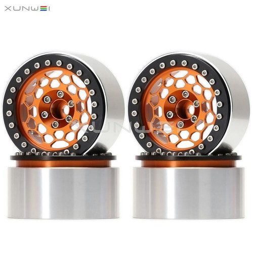 2.2 inch 64×36mm Beadlock Wheel Rim for 1/10th Truck Axial Losi HPI Crawler King - Picture 4 of 45
