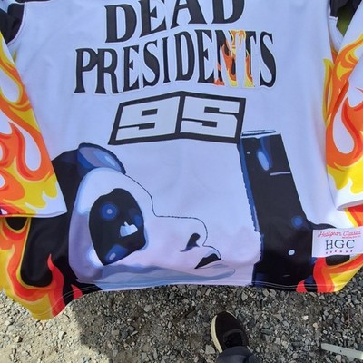 Headgear Classics Nostalgia Co. Dead Presidents 95 Hockey Jersey Long Sleeve 2XL
