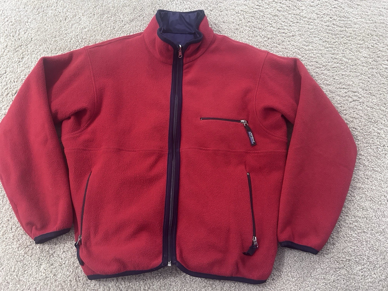 Patagonia Vintage Y2k Reversible Glissade Fleece Windbreaker Jacket Men’s Large