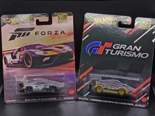 Hot Wheels Premium Pop Culture Gran Turismo Lamborghini Forza Ford GT Set /Lot