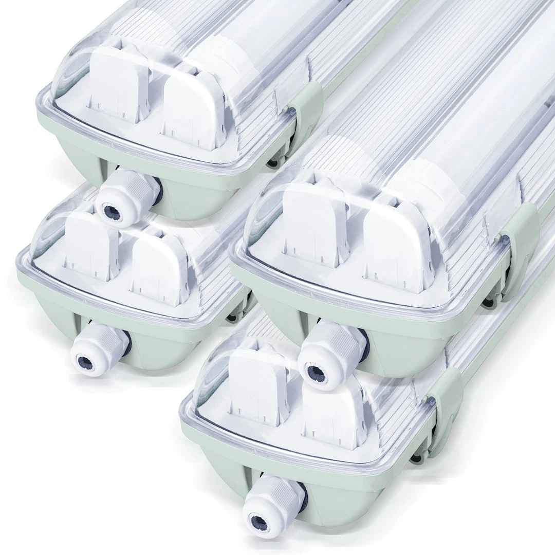 Feuchtrauleuchte LED 120c, 36W 4000L Deckenleuchte LED Röhre, IP65