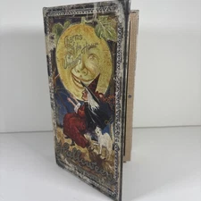 Secret Hollow Book Safe ML Jackson Style Art Halloween Witch Moon Cat