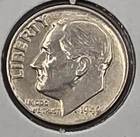 1949 Roosevelt Dime《SILVER》77 yrs old!!!