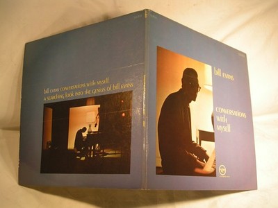 BILL EVANS  -   CONVERSATIONS WITH MYSELF !! ( LP ) * 1.US-Pressung * VINYL VG +