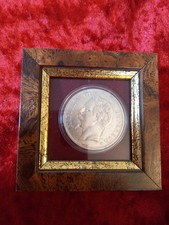 pièce argent Massif 5 Francs Napoléon 1867 BB Etat Neuf Avec Cadre