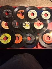 Lot of 25 , 45 Rpm Records, Various Conditions, Untested, No Sleeves, As Is.