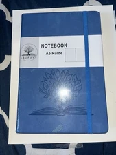 Daofary Lined Notebook, Journal, Blue