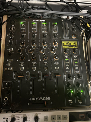 Allen & Heath XONE:DB2 DJ Mixer 4-Channel Analog Digital Filter Echo Reverse