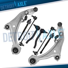Front Lower Control Arms Sway Bar Links Tie R...
