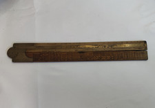 Vintage J. Rabone & Sons I. Routledge Engineer Boxwood Brass Slide Rule