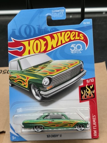 HOTWHEELS 63 CHEVY II Hw Flames