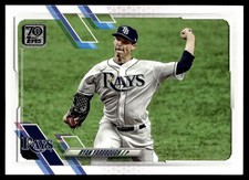 2021 Topps Ryan Yarbrough Tampa Bay Rays #196