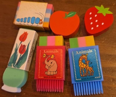 Retro Eraser Set