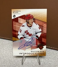 Jackson Blake 2024-25 Ultimate Collection Introductions Rookie Auto UI-JB