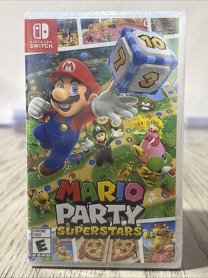 Mario Party Superstars - Nintendo Switch *Factory Sealed