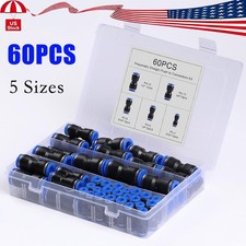 60Pcs Quick Connect Air Hose Fittings, Pneuma...
