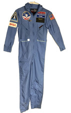 Vintage Space Camp Flight Suit Youth 18 NASA Space Shuttle Jumpsuit 90s USA