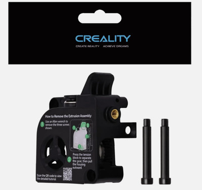 Creality K2 Plus Extruder Kit Front Cover, 3D Printer Extruder Part Front Cover