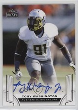 2015 Leaf Draft Auto Tony Washington #BA-TW1 Auto no9