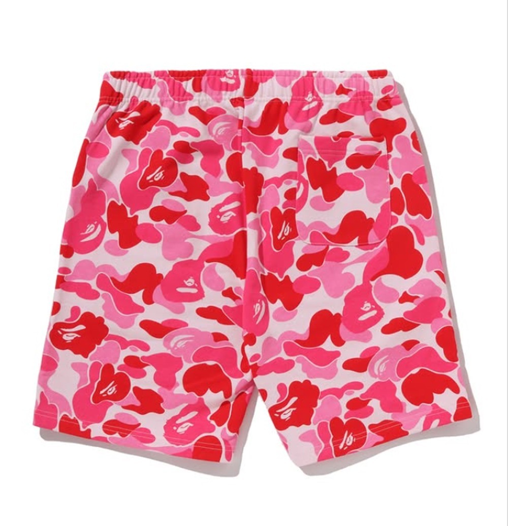 A BATHING APE Men's ABC CAMO SHARK SWEAT SHORTS 1M30153004 r | eBay
