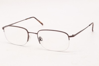 NEW FLEXON BY MARCHON 606 COFFEE AUTHENTIC DESIGNER EYEGLASSES 54-19