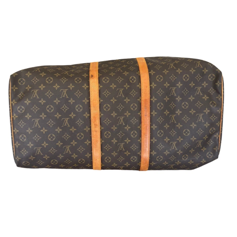 Louis Vuitton LV Boston Bag Keepall 55 Braun Monogram 3232497 - Bild 3 von 4