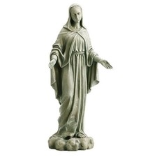 24" Our Lady of Grace Garden Statue